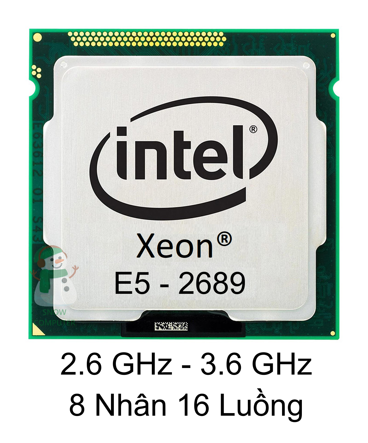 CPU Xeon e5 2665 2689 2670 2651v2 2650v2 2696v2 Bộ xử lý server socket 2011 x79