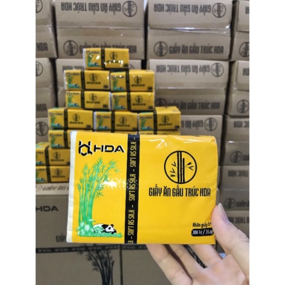 GIẤY ĂN GẤU TRÚC HDA SIÊU DAI .ĐTVM