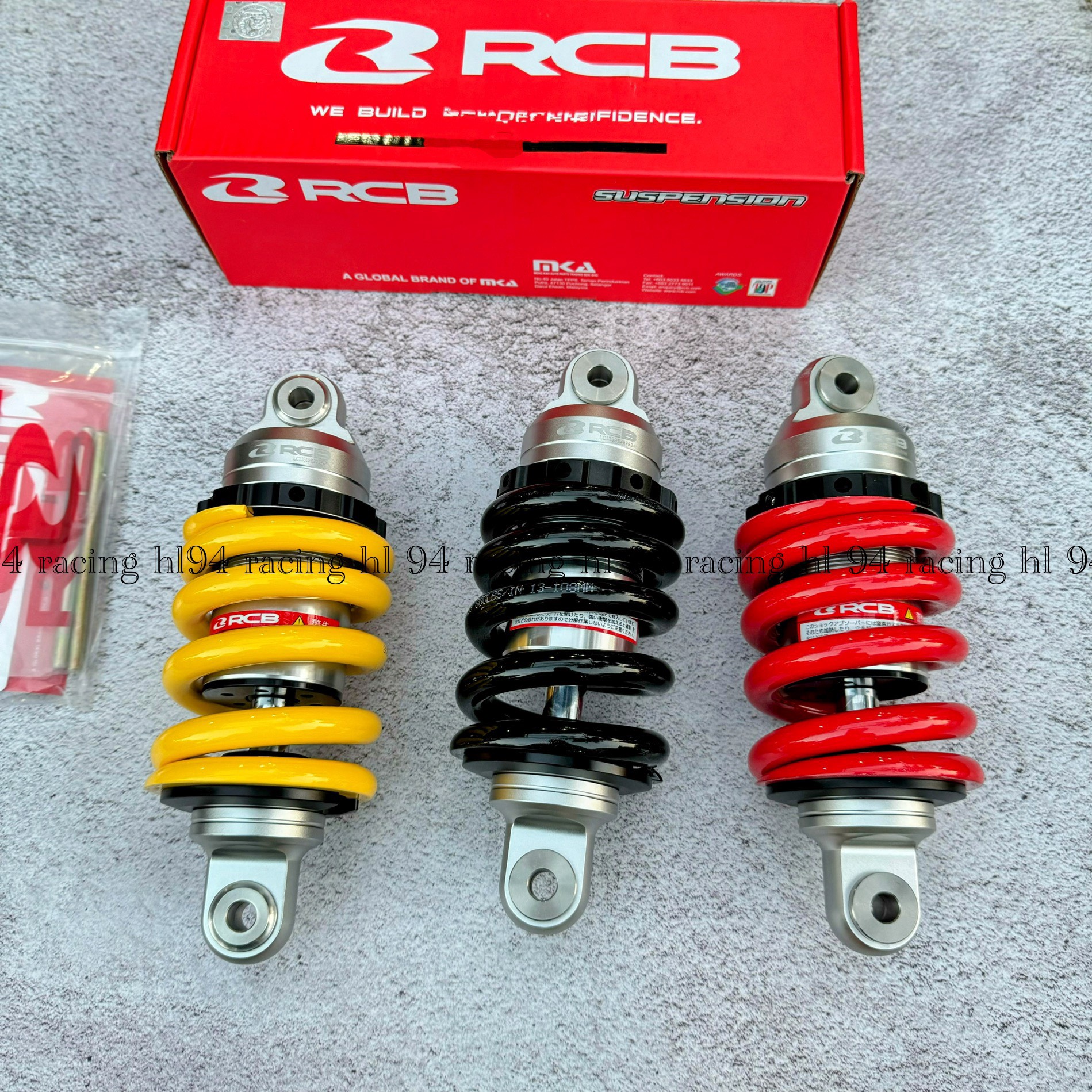Phuộc RCB E2 Exciter 135-150 Chính hãng Malaysia