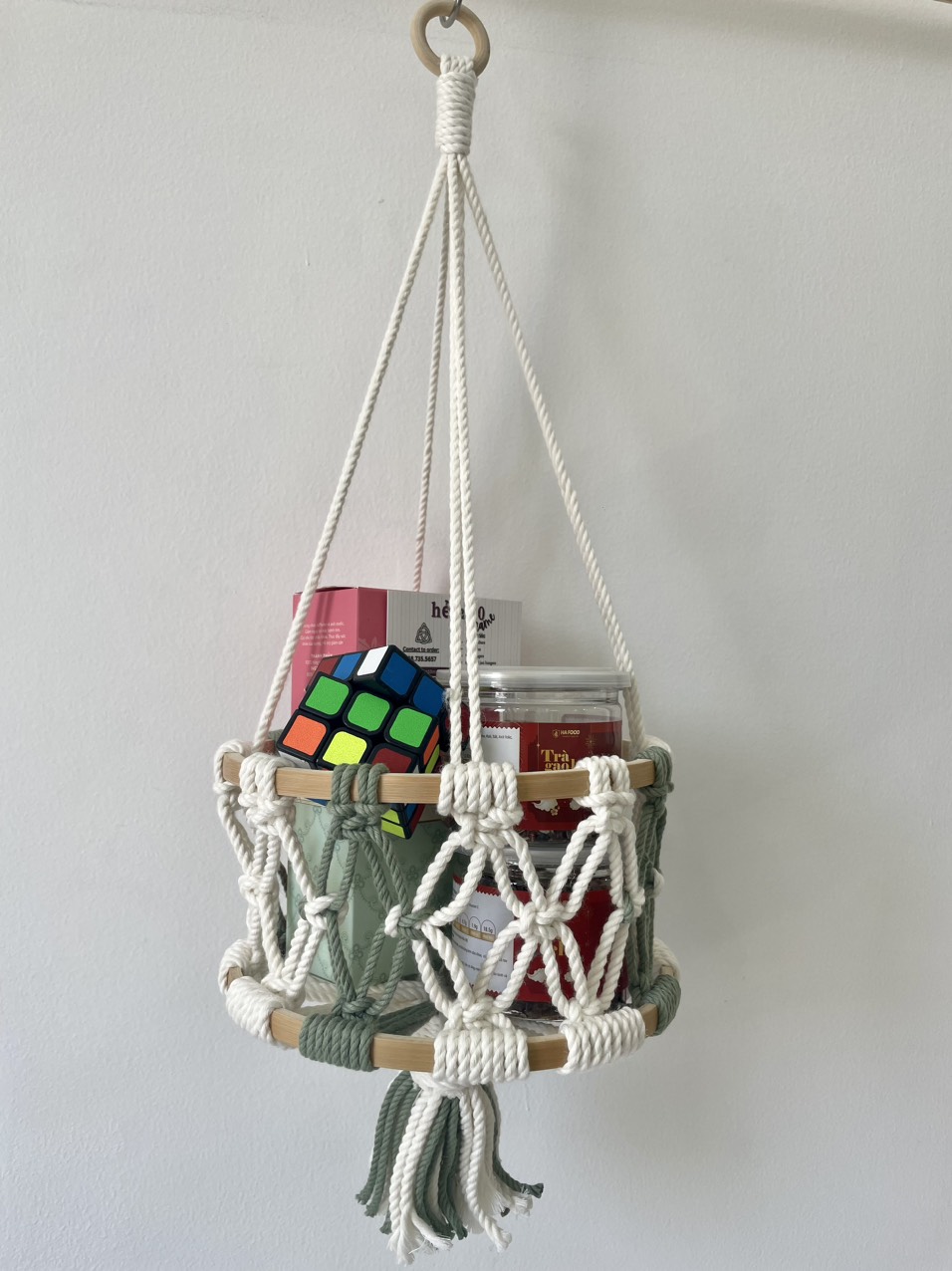 Macrame Wall Hanging Basket