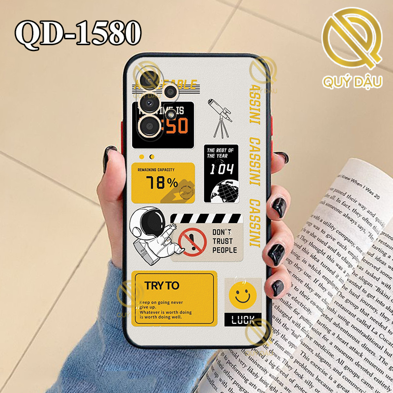 Ốp lưng Samsung Galaxy A13 in hình Phi hành gia P1