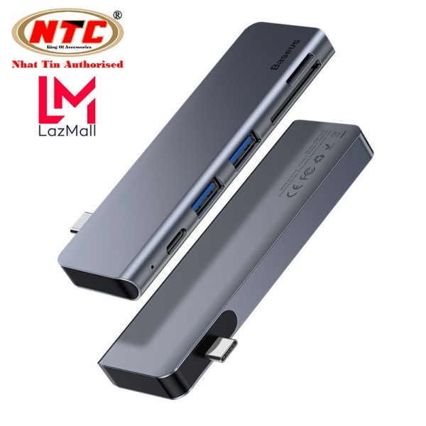 Bảng giá Bộ Hub chuyển đổi 5 trong 1 Baseus Harmonica TypeC to USB 3.0, TF/SD Card Reader, TypeC PD Adapter (Bạc) - Nhat Tin Authorised Store Phong Vũ