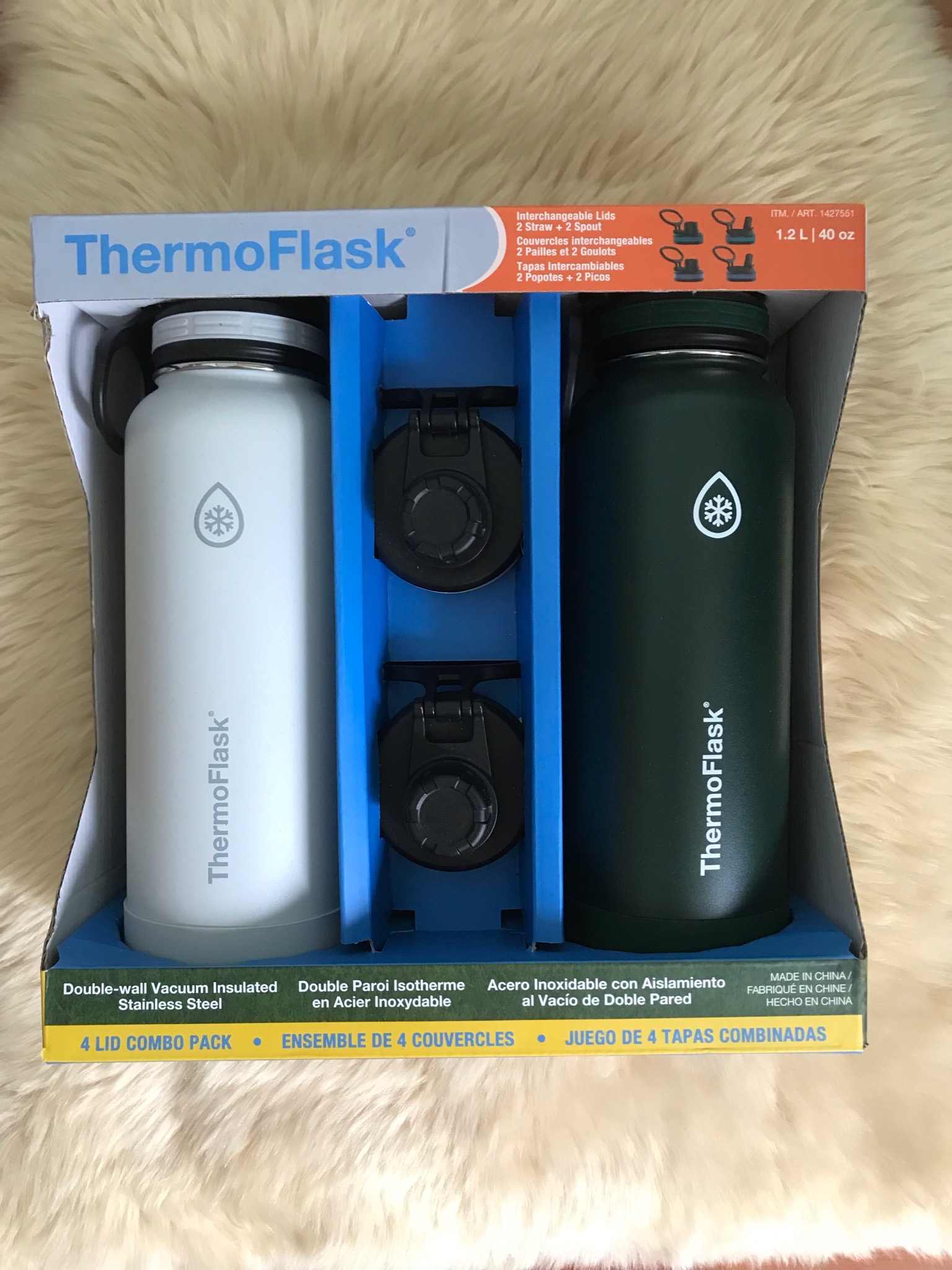 Bình Giữ Nhiệt ThermoFlask 1200ml USA
