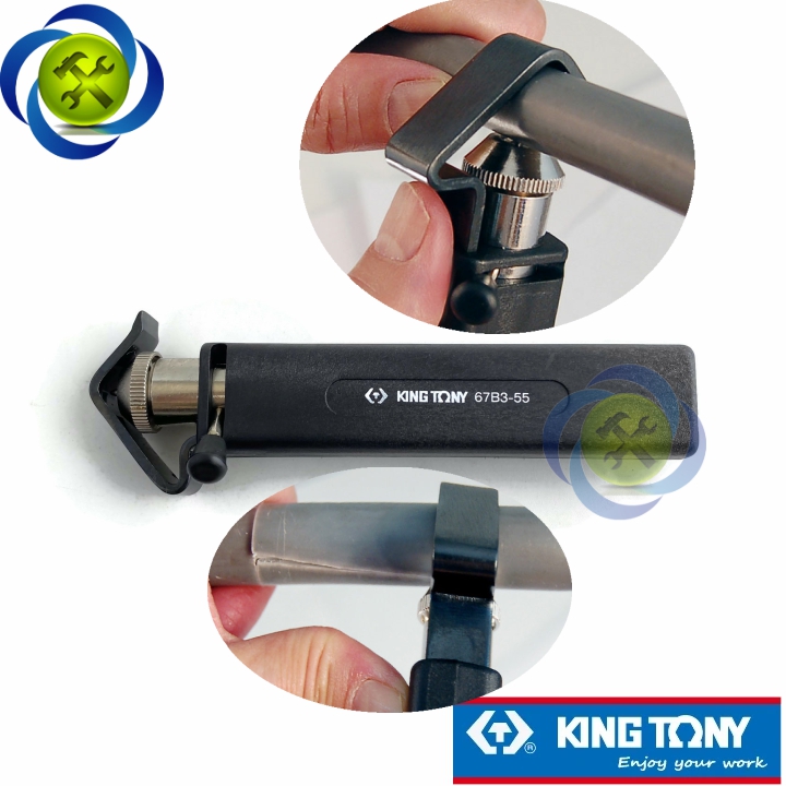 Kìm tuốt dây điện kingtony 67b3-55 đường kính 6-45mm
