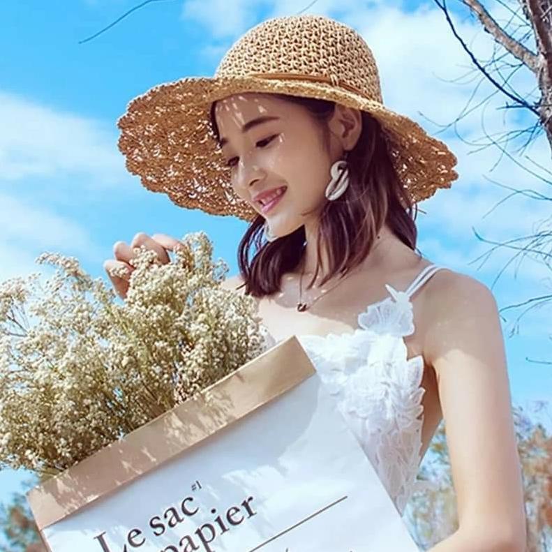 [HCM]Nón mũ rộng vành siêu hot gấp gọn đi biển thời trang Hàn Quốc