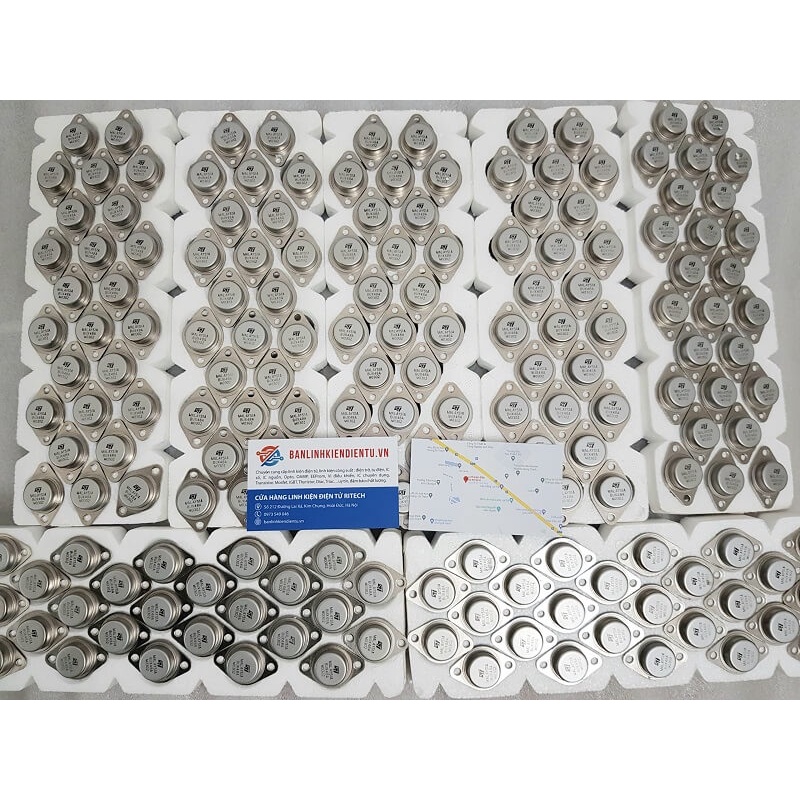[Combo 3 chiếc] BUX48A Transistor NPN 15A 450V 175W TO-3