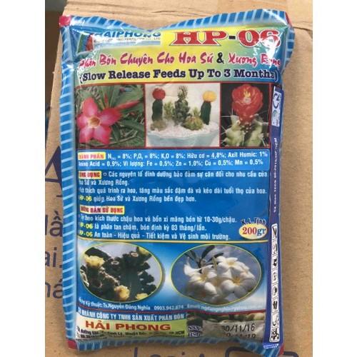 Phân bón cây Hoa Sứ, Sen Đá 3 gói