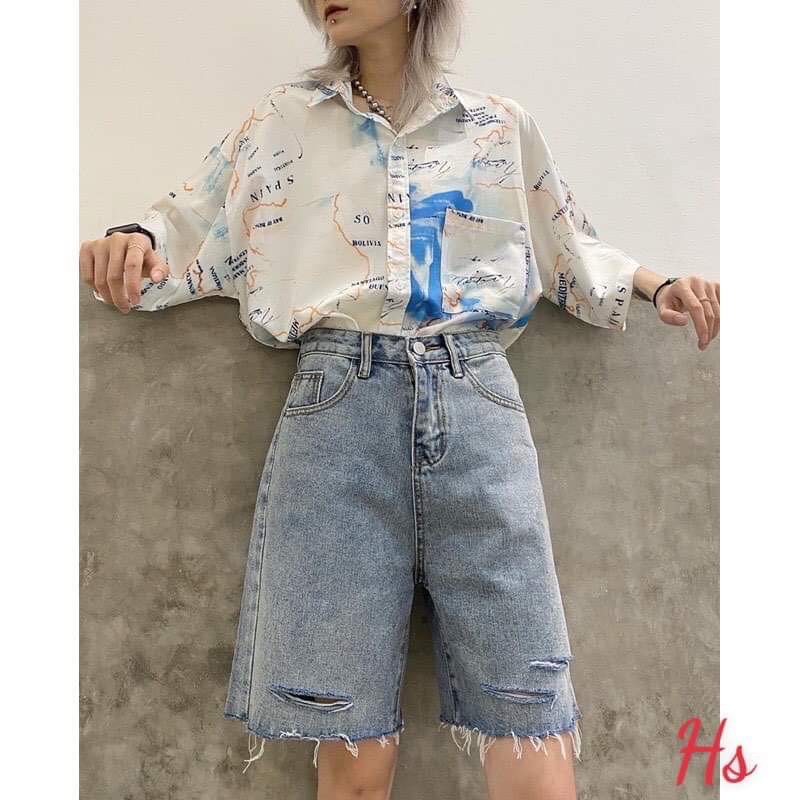 Áo sơ mi đường nét HSU1