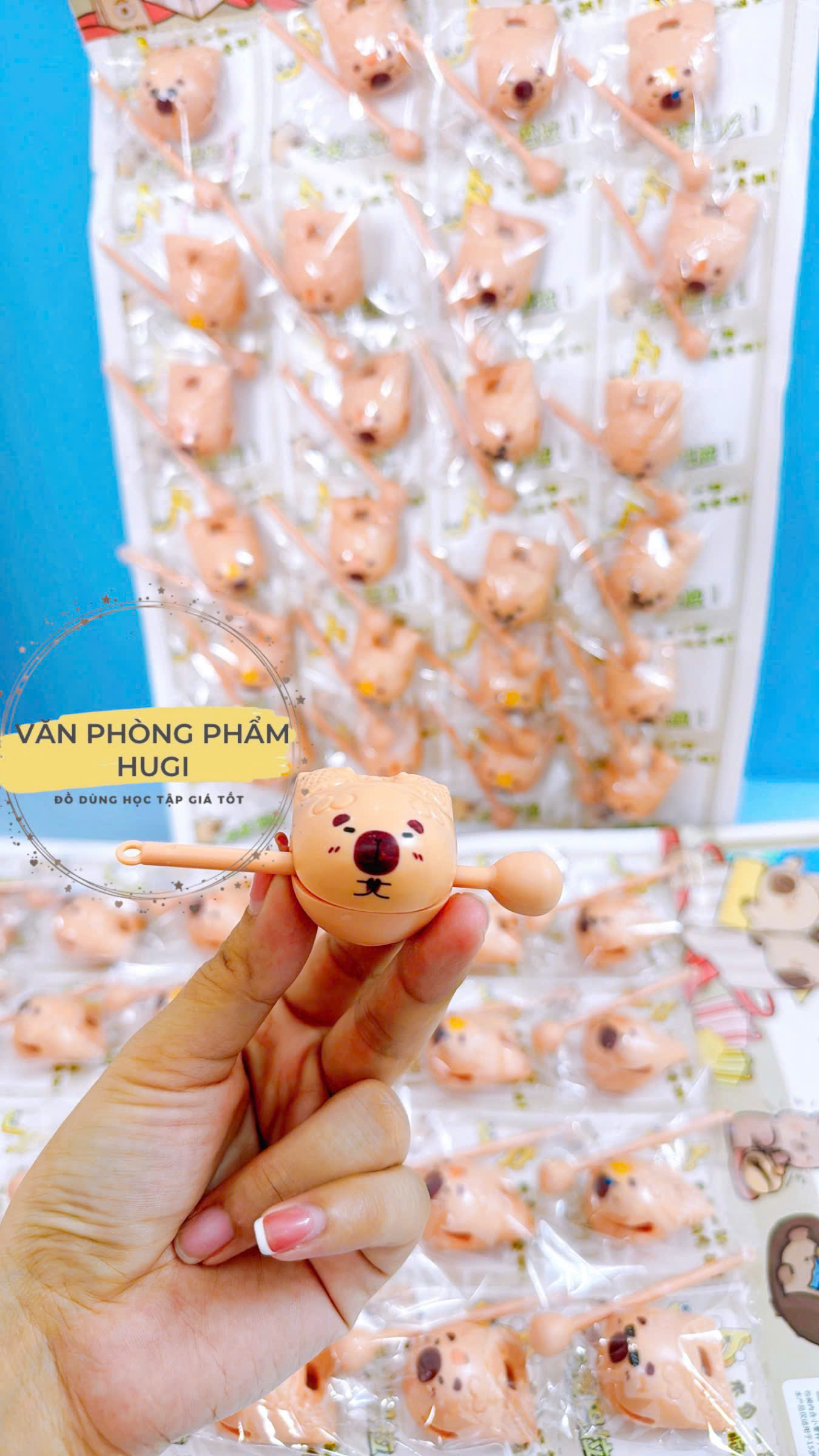Gõ Mõ Mini Capybara Đồ Chơi Dễ Thương Xả Stress