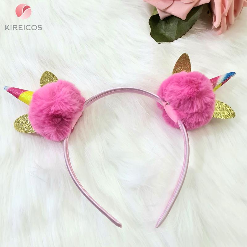 [HCM]Cài Tóc Kỳ Lân Siêu Cute Có Sừng - kireicos