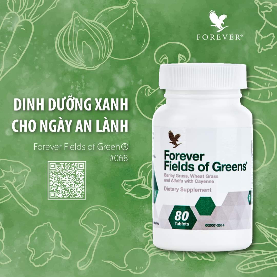 Viên Rau Xanh Forever Fields of Green