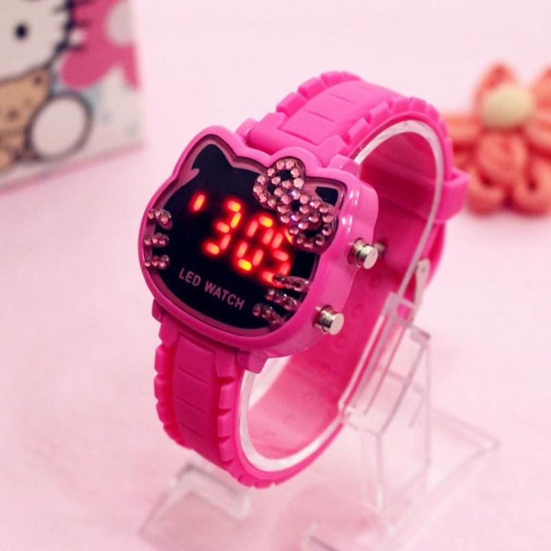 Đồng hồ trẻ em hello kitty dành cho bé gái bán chạy