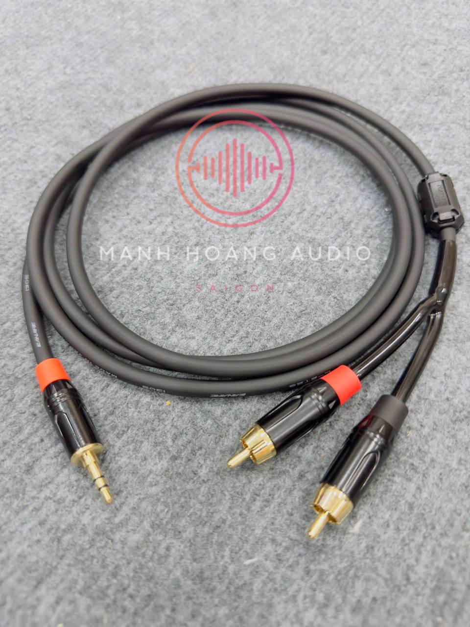Dây 3.5 ra 2 AV bãi Nhật - Mạnh Hoàng Audio