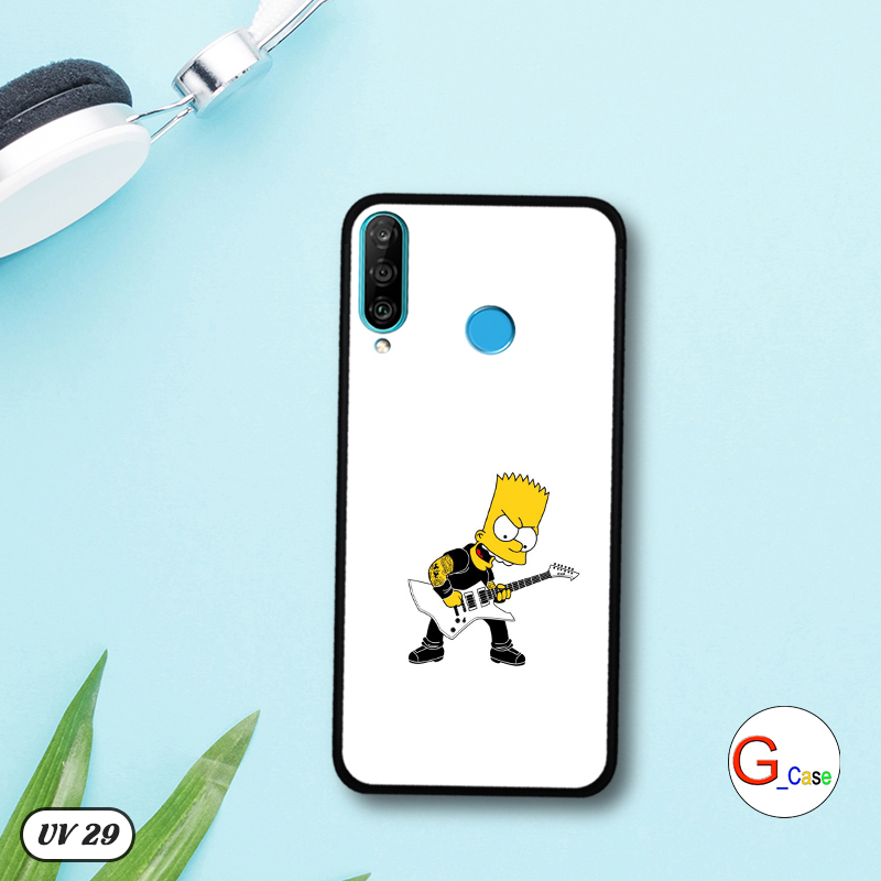 Ốp Huawei Nova 4E lưng nhám -ngộ nghĩnh