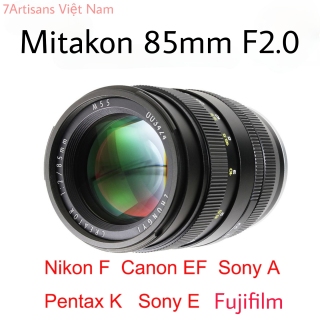 Ống kính Zhongyi Creator Mitakon 85mm F2 - Lens chân dung dành cho Fujifilm thumbnail