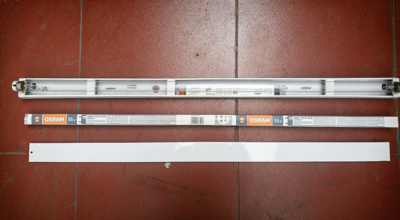 (SALE) Bộ máng đèn UV diệt khuẩn 55W hãng OSRAM
