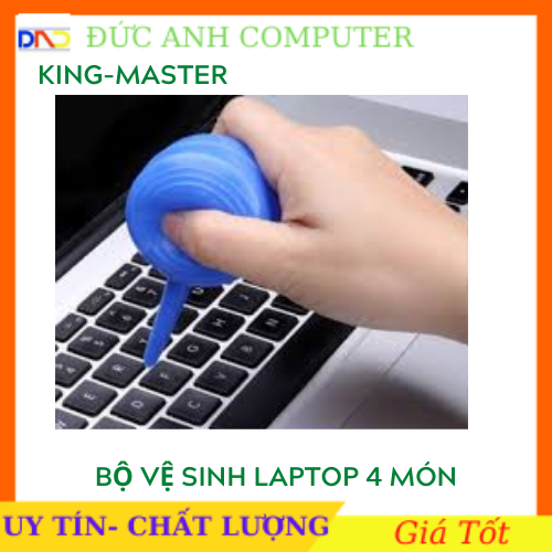 Bộ vệ sinh laptop Kingmaster 4 món - giúp laptop của bạn luôn sạch sẽ cam kết sản phẩm đúng mô tả chất lượng đảm bảo