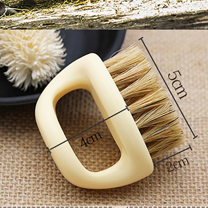 Chổi Phủi Tóc, Phủi Tóc Nhẫn Barber - trắng