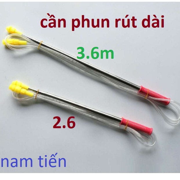 Cần phun tưới lan, xịt thuốc trừ sâu, thuốc muỗi 2