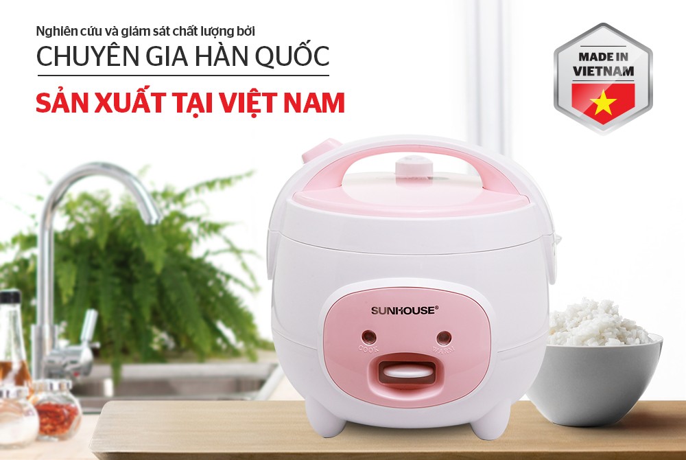 [Sunhouse Chính Hãng] Nồi Cơm Điện 1.8 Lít Sunhouse SHD8607