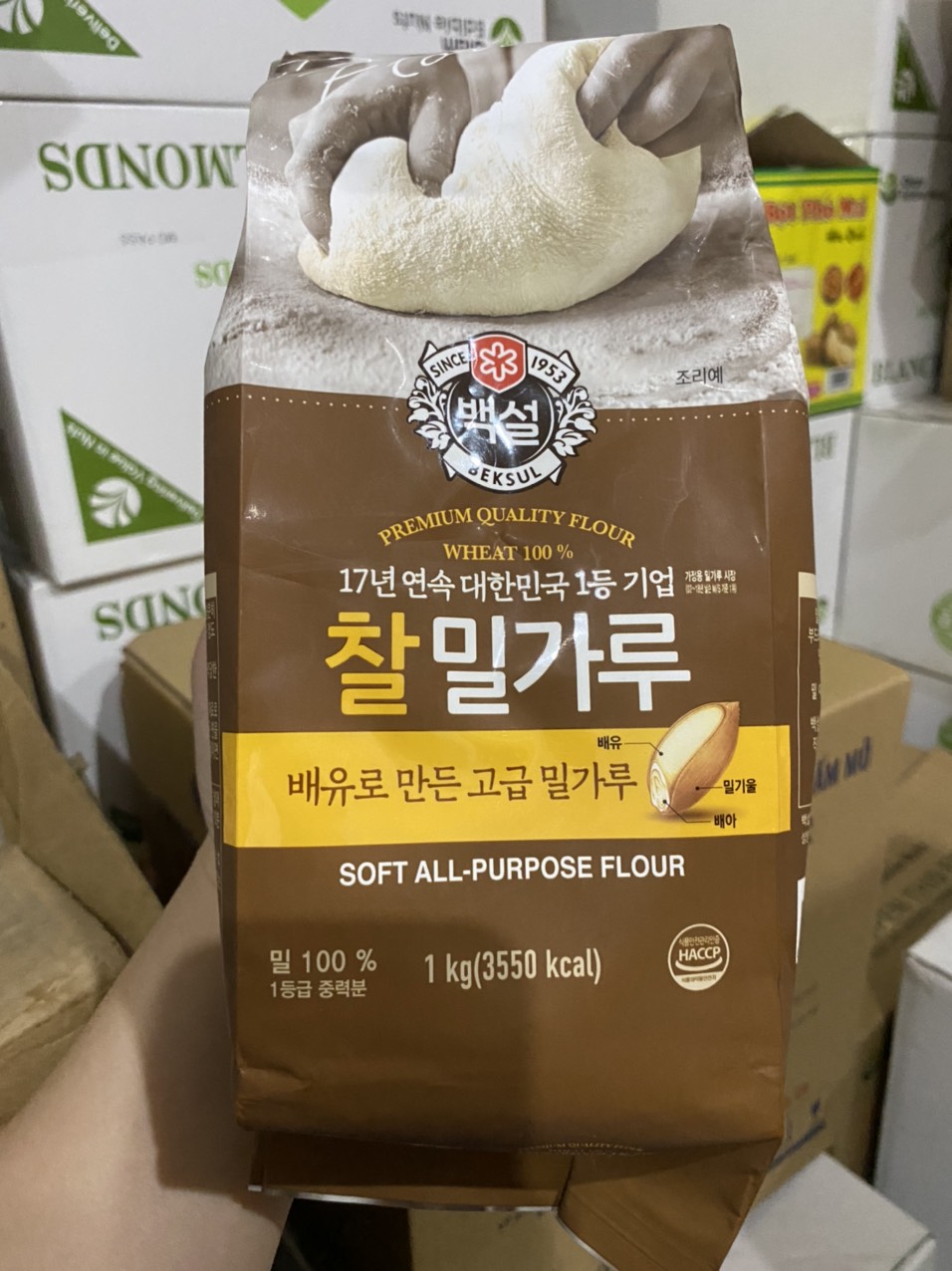 Bột Mì Hàn Quốc Beksul Gói 1Kg ( số 8,số 11, số 13)