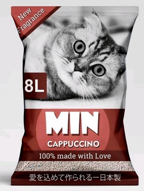 Cát vệ sinh cho mèo, Cát Min Túi 8L