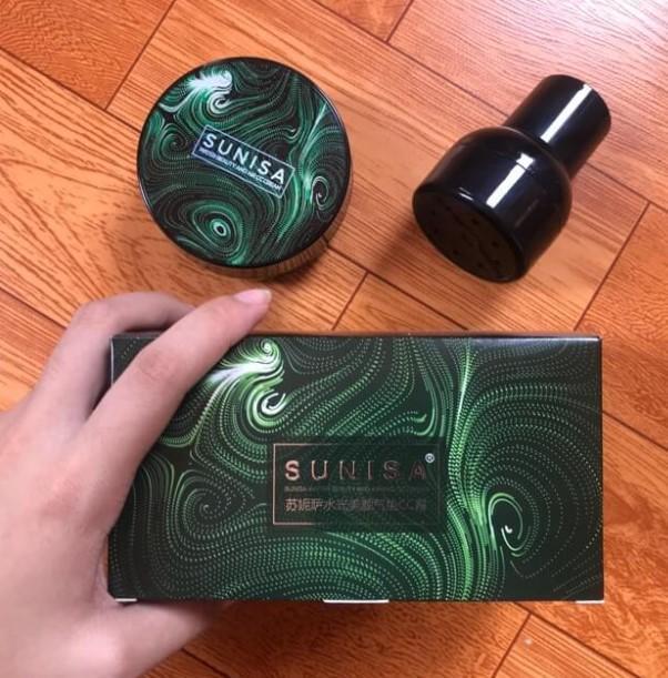 Phấn CC Cream Sunisa Siêu Che Phủ Kiểm Soát Dầu Dưỡng Ẩm