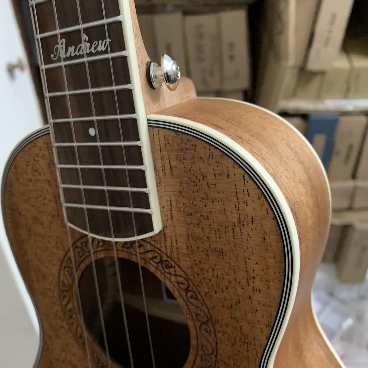 ĐÀN UKULELE ANDREW MS16 - GỖ NHẠT