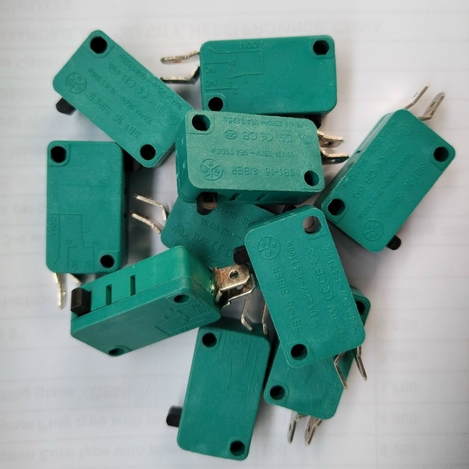 Green Pana Mig Welding Gun Switch - Set of 5 Blue Kw7-0 Switches, Mig Welding Hand Switch, Plasma Cutting