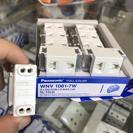Ổ cắm Panasonic WNV1081-7W(10 cái/hộphạt nhỏ)