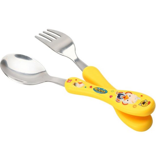 Bộ Thìa Dĩa Inox Cao Cấp Dinning Cho Bé