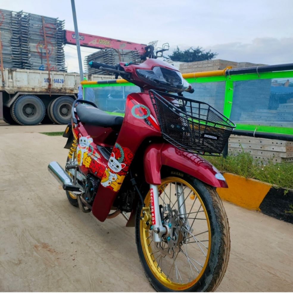 [HCM]Tem xe wave nhỏ  tem rời mẫu tem mèo thần tài