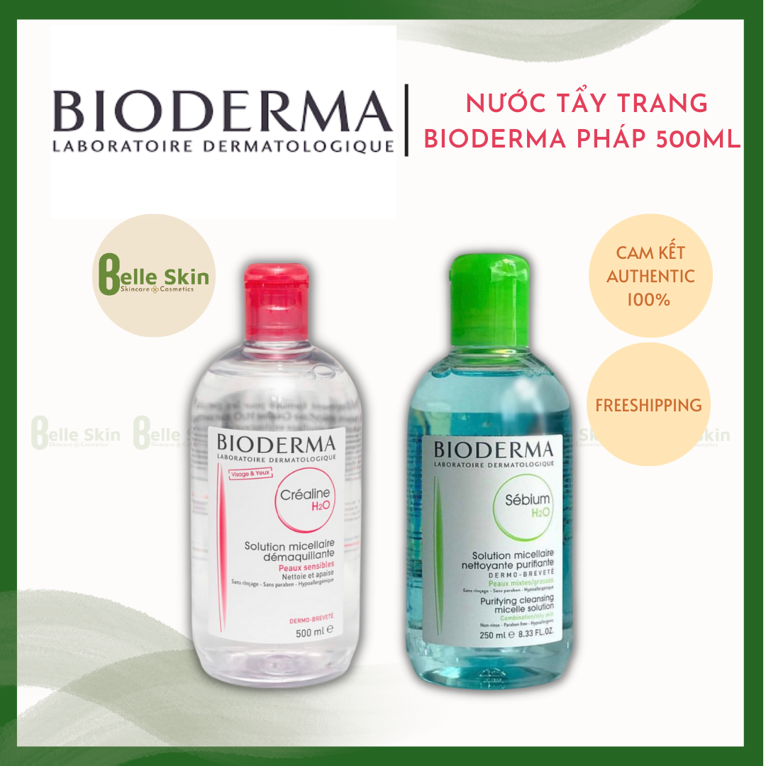 Nước Tẩy Trang Bioderma 500ml bản Pháp