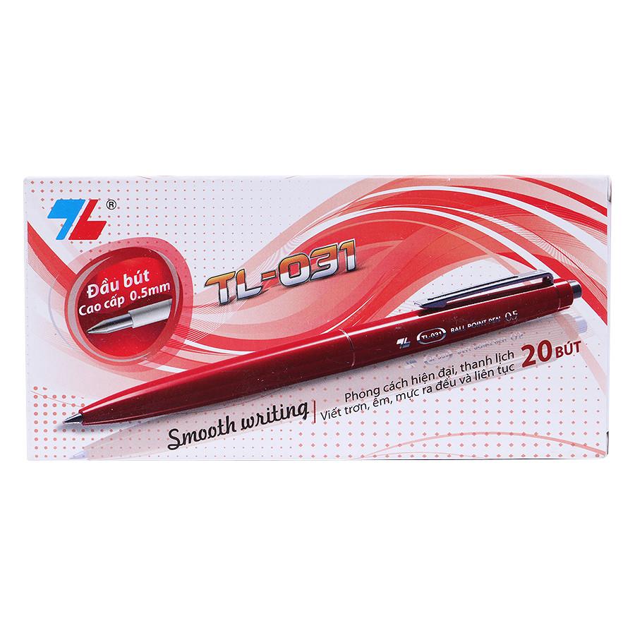 [HCM]BỘ 10 CÂY BÚT BI THIÊN LONG TL-031 (NHIỀU MÀU)