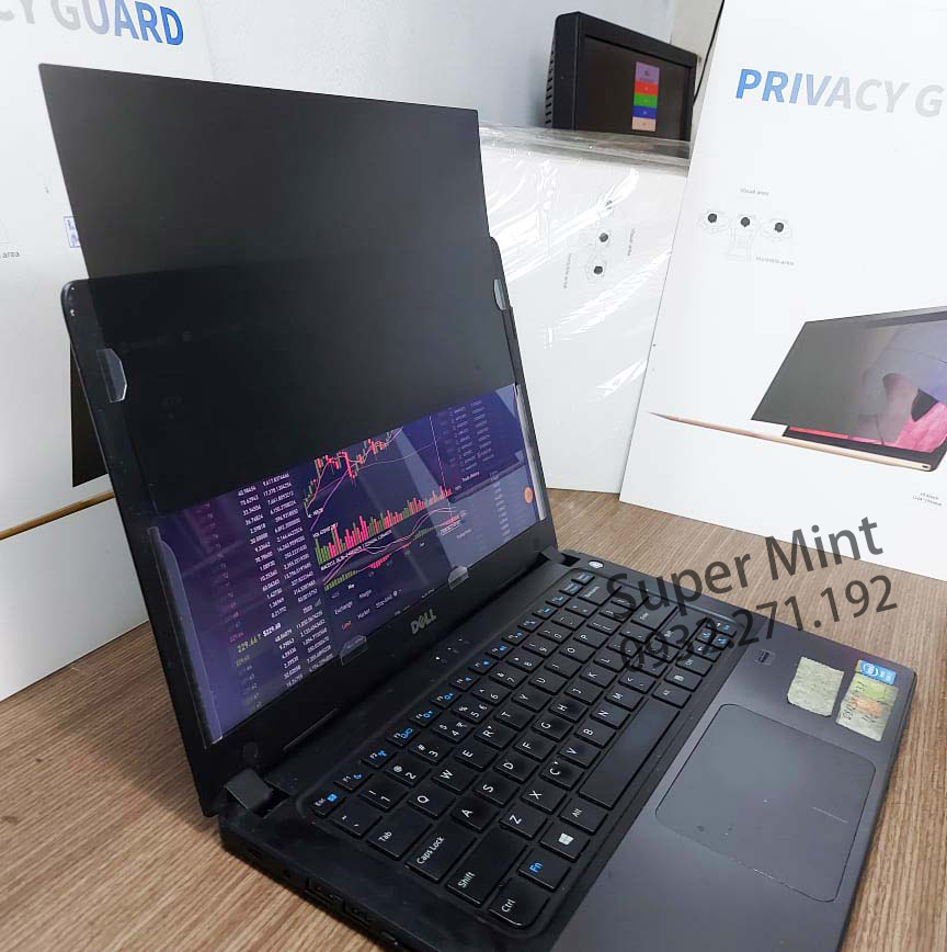 Tấm che chống nhìn trộm Laptop Privacy Guard hàng cao cấp 13.3 - 14 - 15.6 inch -17-19-20-21-22 inch ( Miếng dán màn hình chống nhìn trộm Laptop)