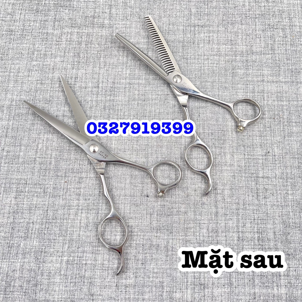 WAHL Kéo cắt tóc Nhật WAHL 6.0 in (Đ) - Kéo cắt tóc chuyên nghiệp, thép Nhật S440C, độ cứng trên 62HRC, lưỡi kéo sắc bén, thiết kế tay cầm thuận tiện