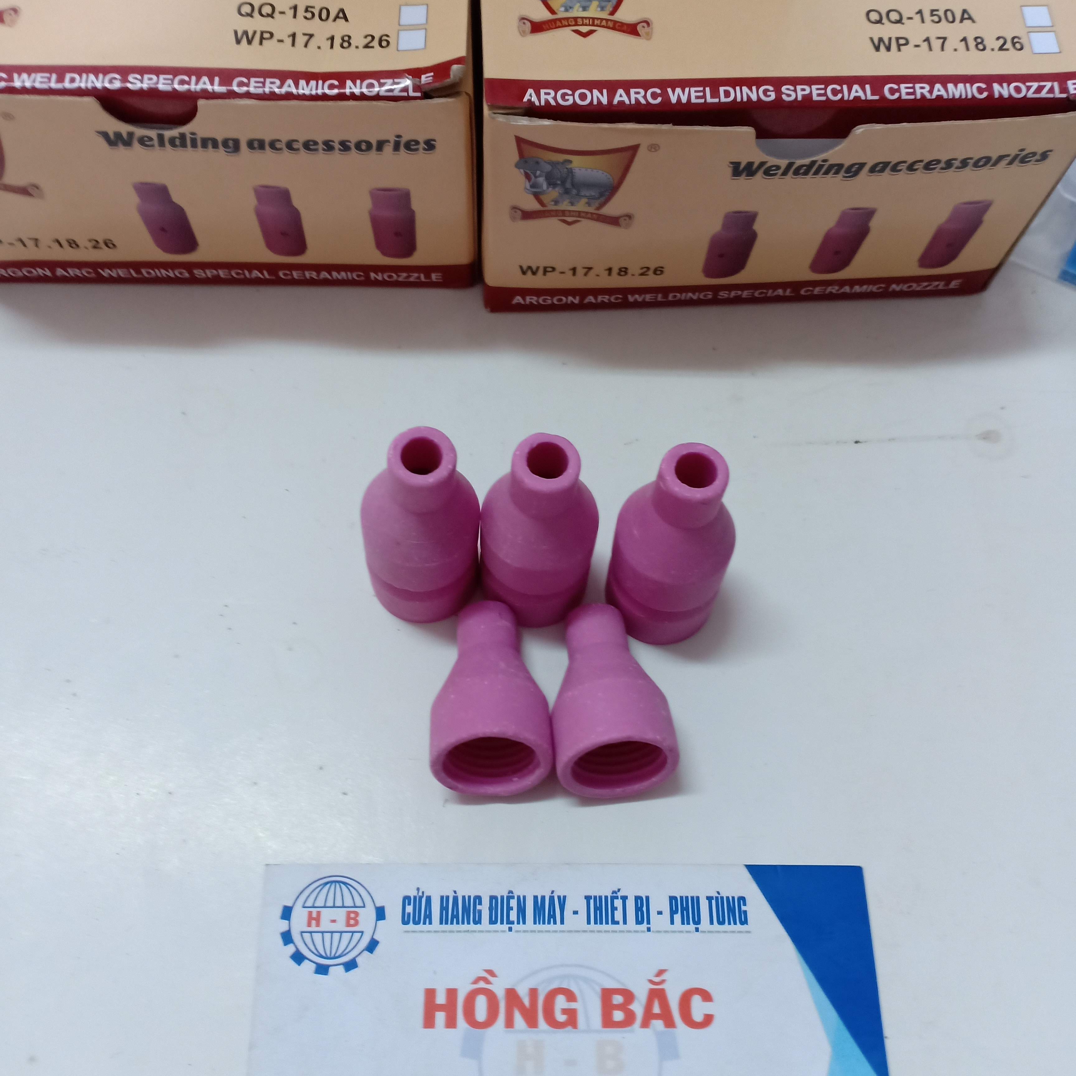 Bộ 10 Chụp sứ hàn tig số 6