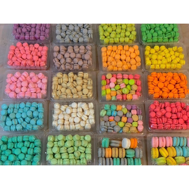 Set  bánh macaron mini