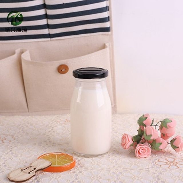 Set 10 chai thủy tinh 200ml đựng sữa