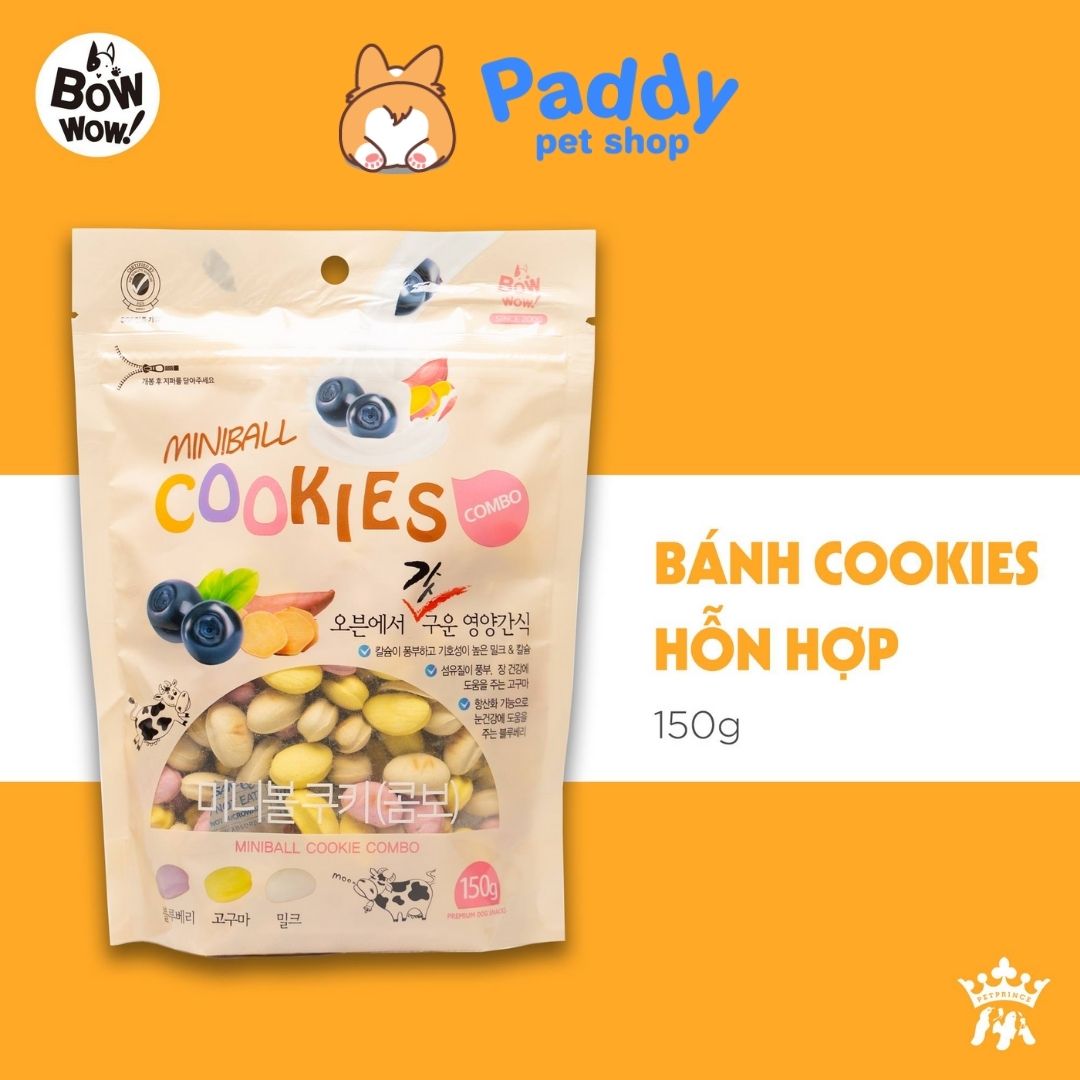 Bánh Thưởng Cho Chó Bánh Cookie BowWow