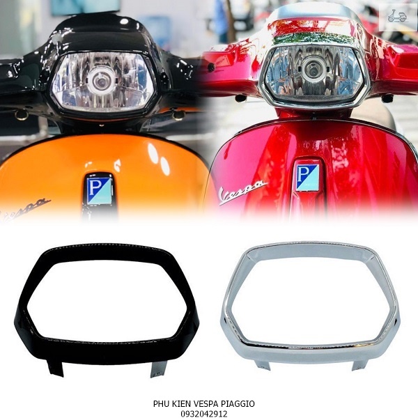 Viền Đèn Pha Vespa Sprint Mẫu Halogen