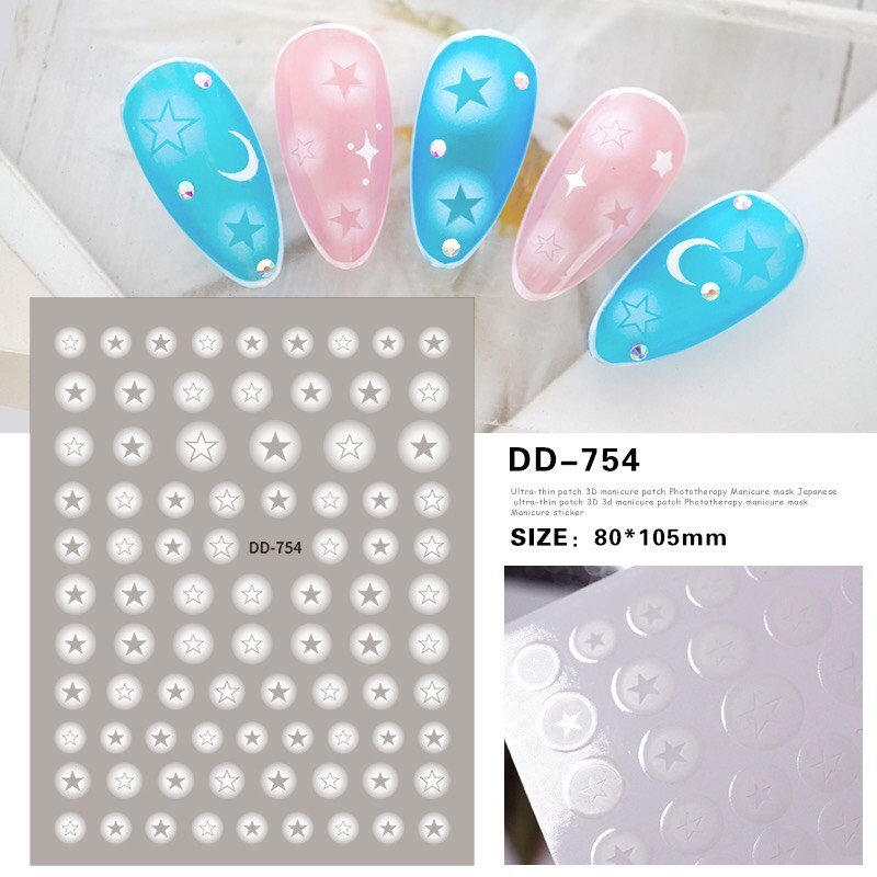 Miếng Dán Sticker Dán Móng Nail - Sugar Nails