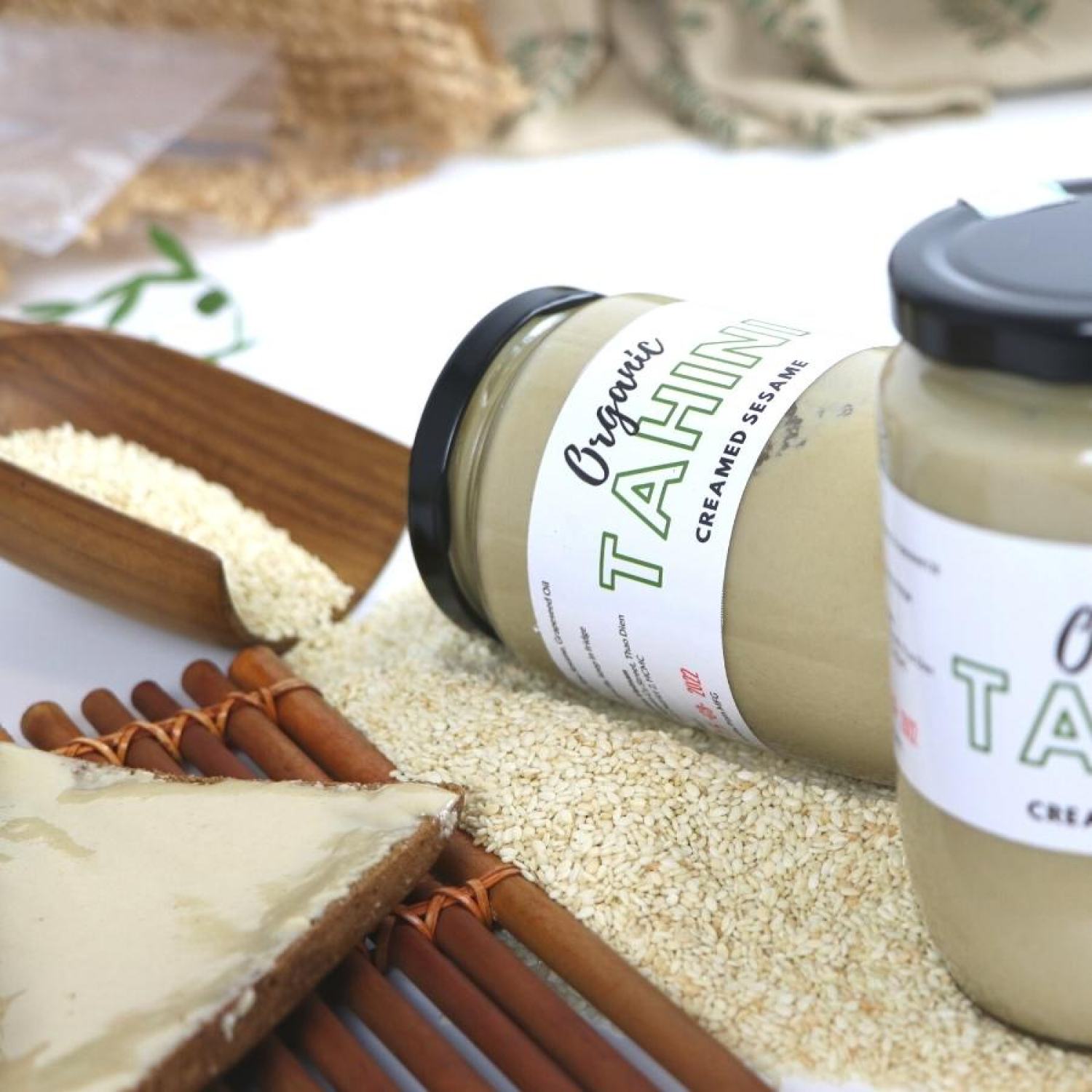 Bơ mè Tahini Hữu cơ Homemade 400g