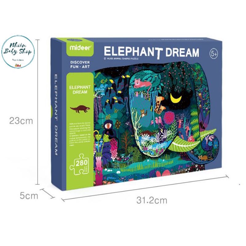 Tranh ghép 280 mảnh Mideer(nhập khẩu chính hãng)