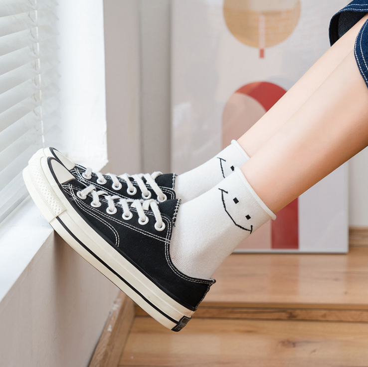 Tất Vớ Cao Cổ Nữ Mix Hình Siêu Cute