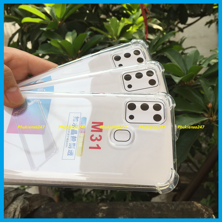 Ốp lưng dẻo trong chống sốc SamSung Galaxy M31