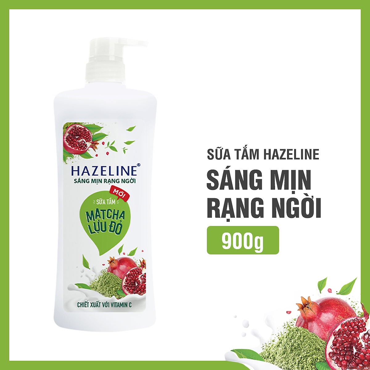 Chai Sữa tắm dưỡng da Hazeline 900gr