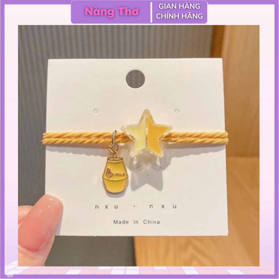 Dây Cột tóc ngôi sao Hàn Quốc Cho Nữ