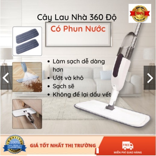 BÁO GIÁ Chổi Lau Nhà Thông Minh 360 Độ | Shopee Lazada Sendo Tiki mới nhất 76 Cây Lau Nhà Thông Minh Có Bình Xịt Nước Đa Năng Thấm Nước Gấp 7 Lần Chổi Thường Vòng Xoay 360 Độ Lau Chùi Mọi Vị Trí Khó Thiết Kế Gọn Nhẹ Tay Cầm Chắc Chắn.