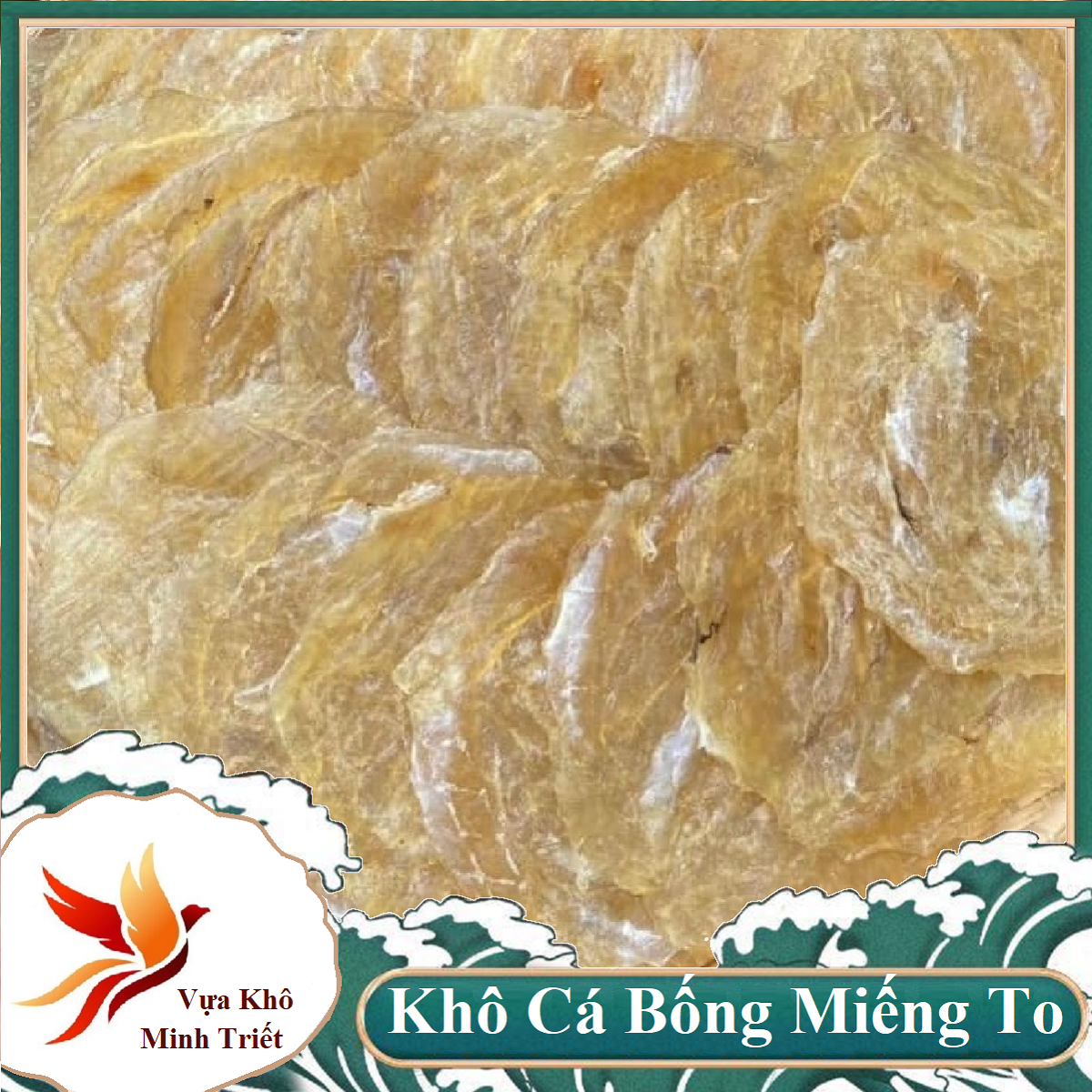 KHÔ CÁ BỐNG  VỰA KHÔ MINH TRIẾT Khô Cá Bống không có xương, thịt cá được tẩm ướp ép thành miếng mỏng- Vựa Khô Minh Triết